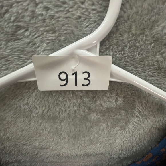 Market & Spruce Blue Brown Floral Flutter Sleeve 2X Boho Cottagecore Peasant - Picture 9 of 9